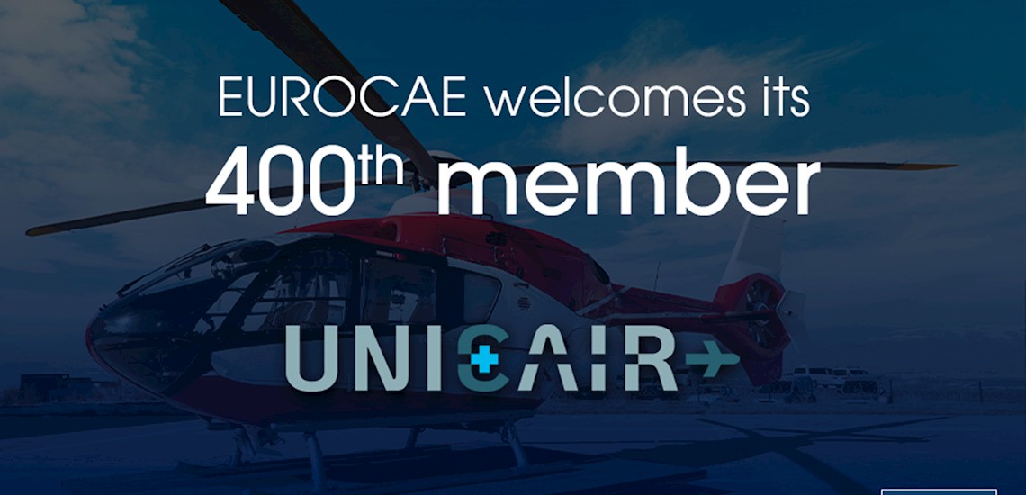 EUROCAE welcomes its 400th member: UNICAIR GmbH